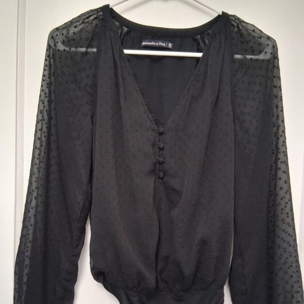 Abercrombie & Fitch Black Bodysuit